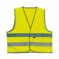 4-Act Signal-Weste Gelb Be Visibile