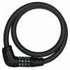 ABUS Fahrradschloss Spiralkabelschloss Tresor 6412 Black