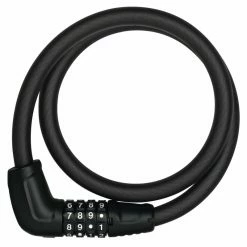 ABUS Fahrradschloss Spiralkabelschloss Tresor 6412 Black