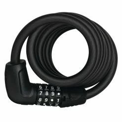 ABUS Fahrradschloss Spiralkabelschloss Tresor 6512/180/12 Black