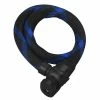 Abus Kabelschloss IVERA Steel-O-Flex™ 7200 Black-blue
