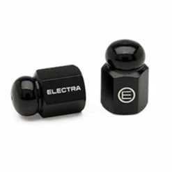 Electra Fahrrad Ventilkappen Black Acorn Nut Hutmutter Bubble Valve Caps
