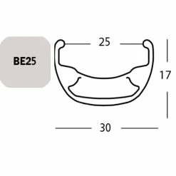 Exal Alu Felge BE25 -Fahrräder und Zubehör Verkaufsladen exal alu felge be252