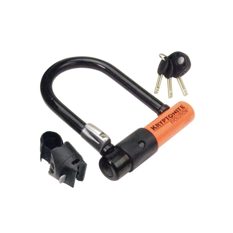 Kryptonite Bügelschloss Evolution Mini-5 + Halter 1 Kryptonite Bügelschloss Evolution Mini-5 + Halter