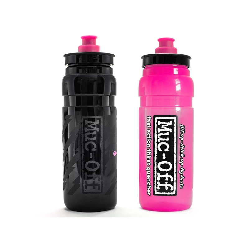 Muc Off Trinkflasche Elite Custom Fly Water Bottle 750ml Pink 1 Muc Off Trinkflasche Elite Custom Fly Water Bottle 750ml Pink
