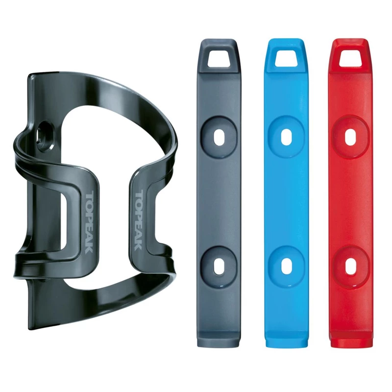 Topeak Flaschenhalter DualSide Cage EX (grey/red/blue) 1 Topeak Flaschenhalter DualSide Cage EX (grey/red/blue)