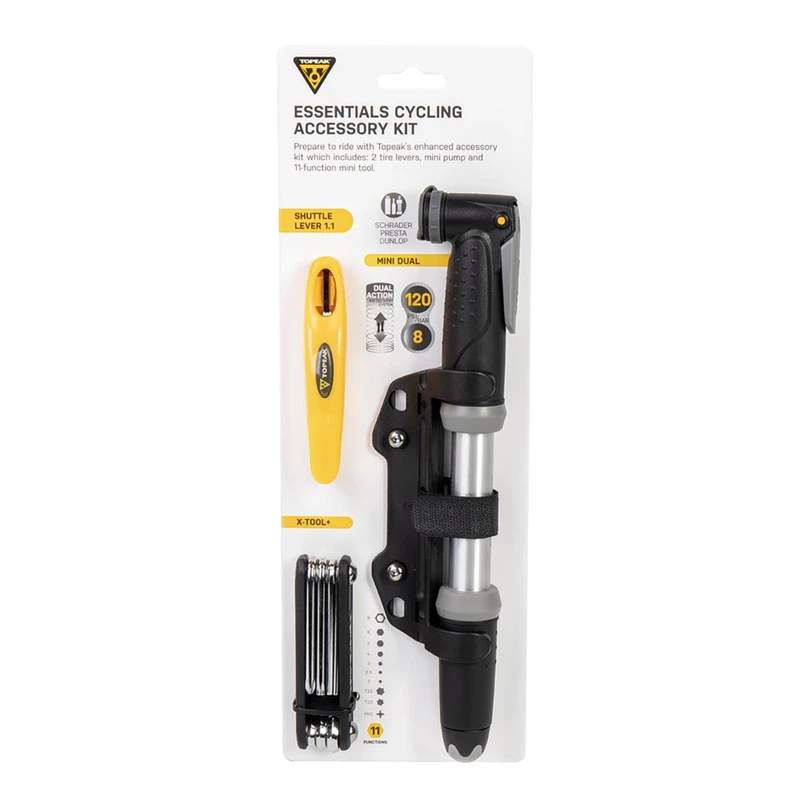 Topeak Werkzeug-Set Essentials Cycling Accessory Kit 1 Topeak Werkzeug-Set Essentials Cycling Accessory Kit