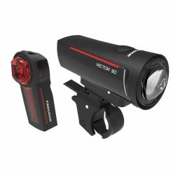 Trelock 30 Lux LED-Akku-Beleuchtungsset LS 300 / 740 I-go Vector Rear