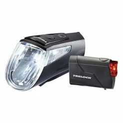 Trelock 40 Lux LED-Akku-Beleuchtungsset LS 460 I-go Power / LS 720 Reego