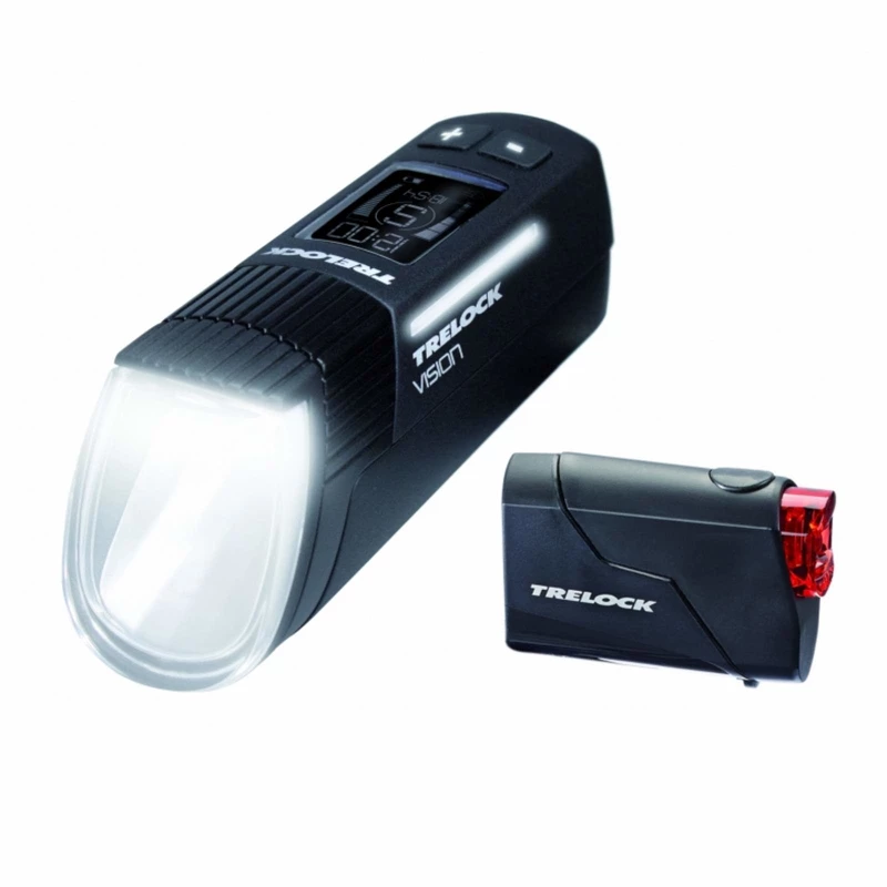Trelock USB-Akku-Fahrradlampen Set 100 Lux LS 760 I-GO + LS 720 Reego 1 Trelock USB-Akku-Fahrradlampen Set 100 Lux LS 760 I-GO + LS 720 Reego