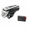 Trelock USB-Akku-Fahrradlampen Set 70 Lux LS 950 Ion + LS 720 Reego