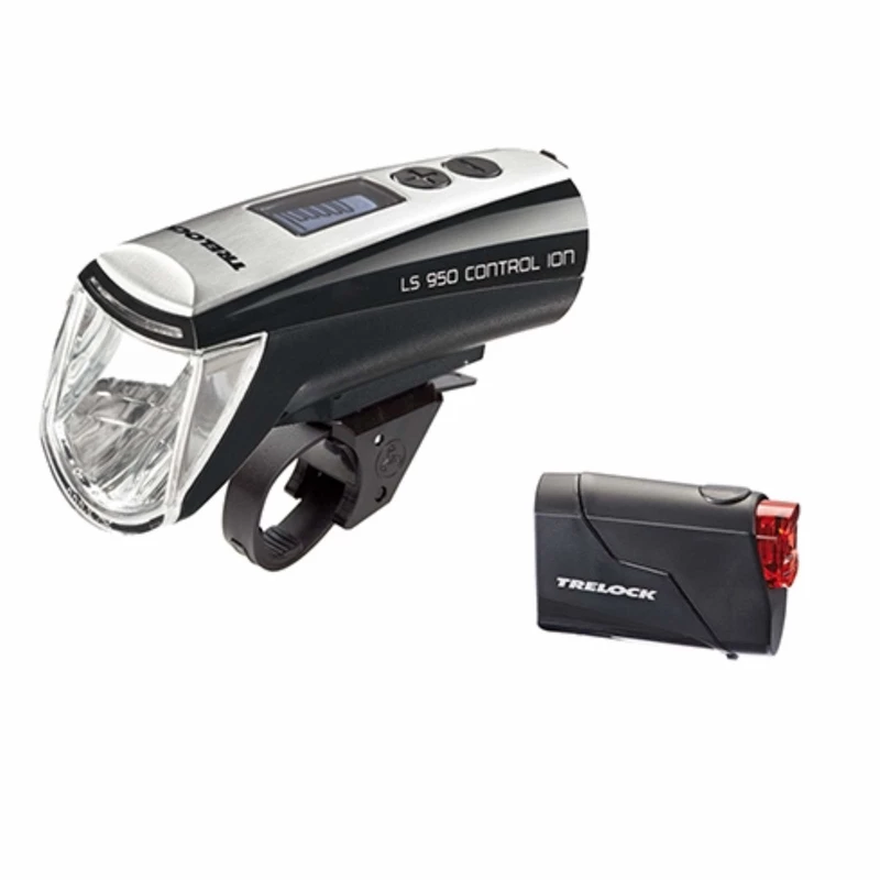 Trelock USB-Akku-Fahrradlampen Set 70 Lux LS 950 Ion + LS 720 Reego 1 Trelock USB-Akku-Fahrradlampen Set 70 Lux LS 950 Ion + LS 720 Reego