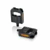 XLC Faltpedal PD-F01 Kunststoff, Schwarz, Reflektor