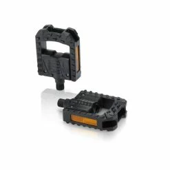 XLC Faltpedal PD-F01 Kunststoff, Schwarz, Reflektor